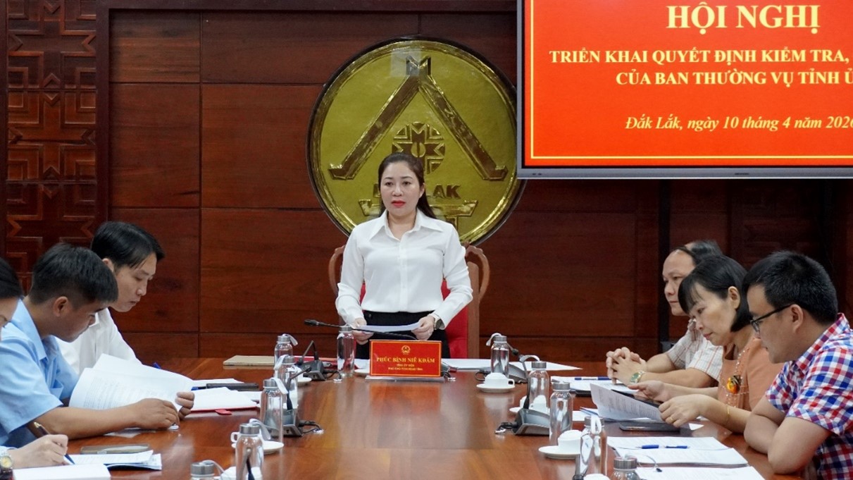 Đoàn Kiểm tra, giám sát số 262 triển khai Quyết định kiểm tra, giám sát